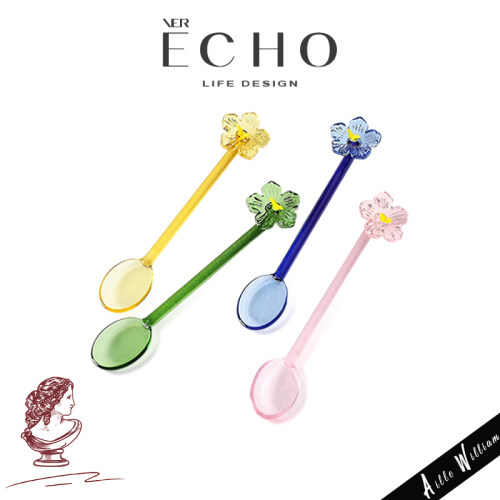 ECHO设计师款玻璃咖啡搅拌勺子