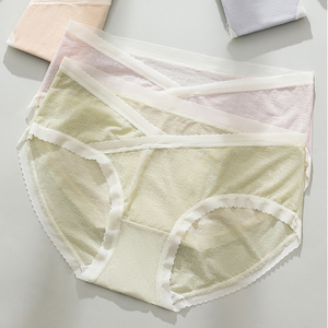 孕妇内裤女怀孕期专用纯棉裆低腰托腹早期中晚期夏季薄款透气冰丝