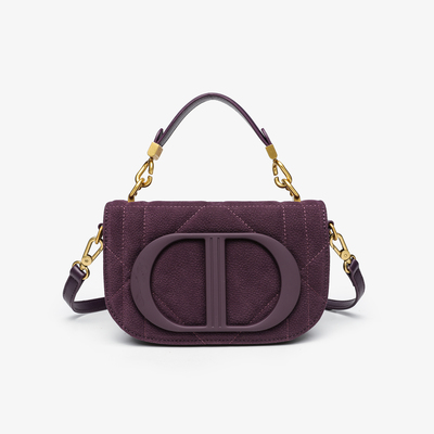 卡尔 蔻斯时尚百搭猪鼻子马鞍包CK25941K棕色