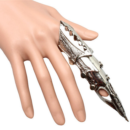 Trend man Domineering Punk Retro rings Skull Devil activity Bicyclic joint Ring setsin the Accessories/Fashion Jewelry, Ring/Ring  category - from Buy2taobao.com to provide professional Taobao agent buy service