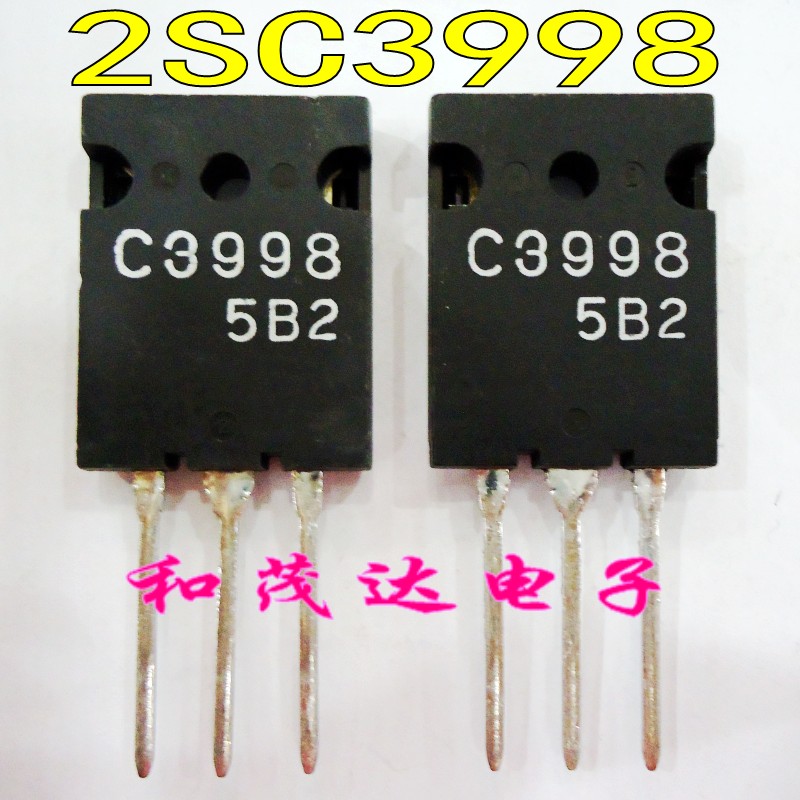 进口 2SC3998 C3998超声波用三极管大功率晶体管NPN极 1500V25A-封面