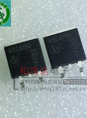 IPB65R190C6 65C6190 TO-263 进口MOS场效应管 实物拍摄  可直拍