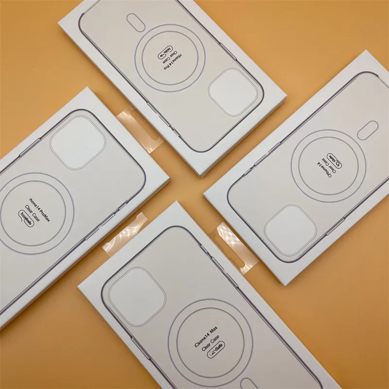 适用iPhone15手机壳14Pro磁吸透明壳13Pro磁吸15Promax动画弹窗12