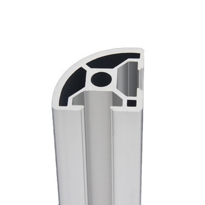 工业铝型材3030转角红锣欧标