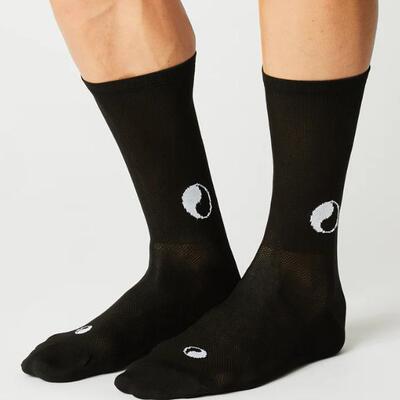 德国FINGERSCROSSED骑行袜子太极黑男女款