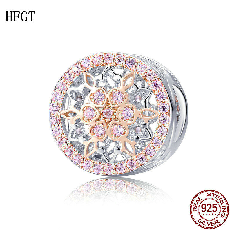 HFGT欧美时尚新款雪花花之蕊银散珠子女士项链串珠手链配件手串