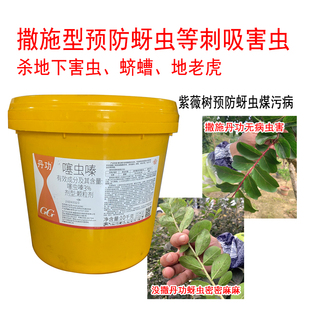 国光丹功噻虫嗪3% 地下害虫甘蔗螟地老虎蝼蛄花卉苗木颗粒剂撒施