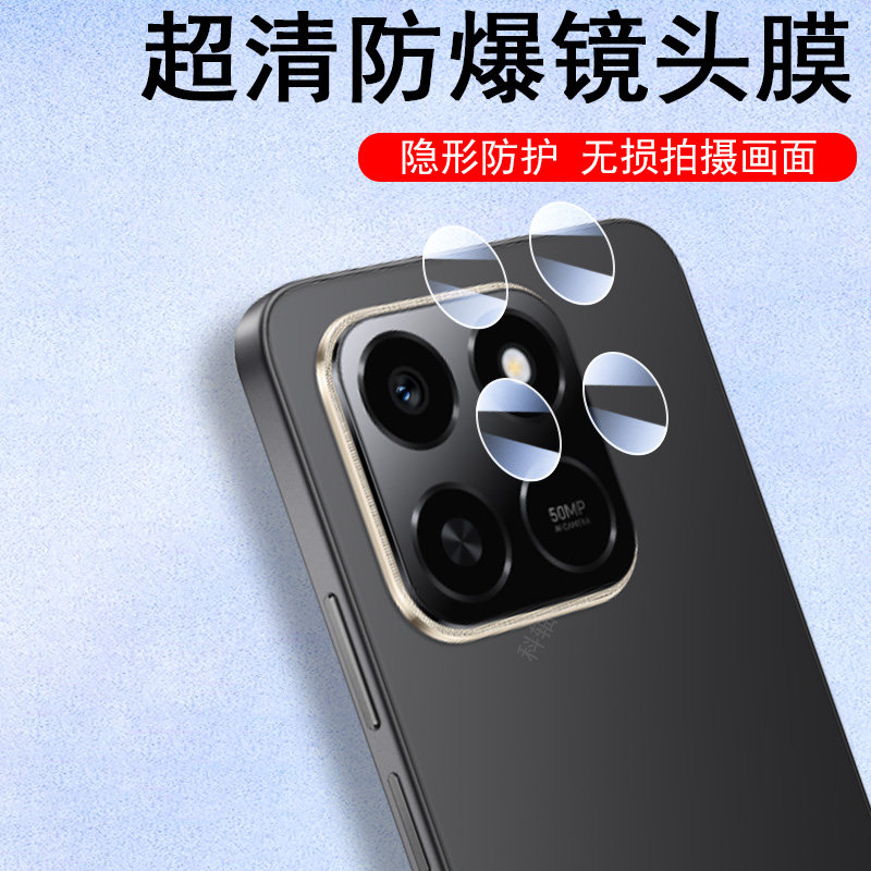 适用华为荣耀play10t镜头膜piay10c后摄像头贴保护盖10t手机相机套摄影壳p10c分体playt1o后视镜十镜片镜面罩