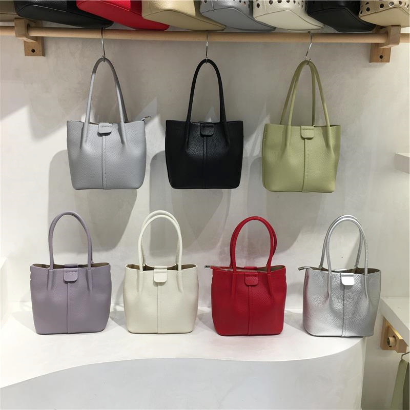 小脏柜 新款手提包包女2025复古小众设计上班通勤单肩斜挎水桶包