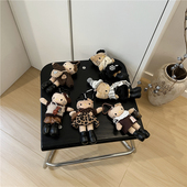 小脏柜 包包挂件配饰高级感可爱长腿kitty猫毛绒公仔KT玩偶钥匙扣