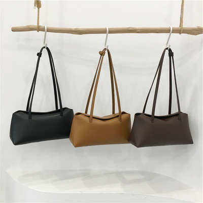 小脏柜 小众ins极简通勤百搭波士顿包手提腋下法棍包质感女单肩包