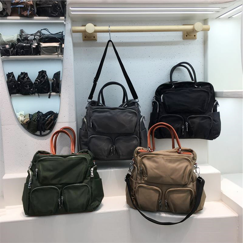 小脏柜 韩版休闲手提尼龙布托特包大容量旅行双肩背包单肩斜挎包,箱包皮具/热销女包/男包,通用款女包,淘宝优惠券,粉丝福利购,淘宝优惠卷