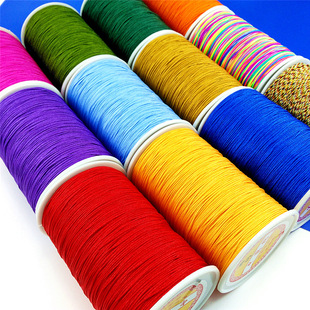 博婷72号玉线500米diy手工编织手链红色线编项链绳串珠文玩线绳子