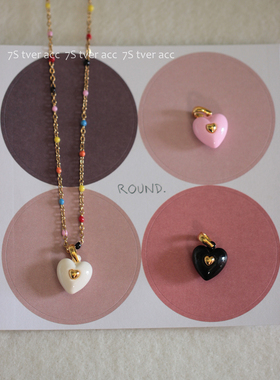 可爱韩国高级立体彩釉吊坠