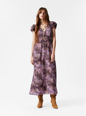 现货泡泡袖中长款连衣裙2025春季 ＆ Other Stories PA1271442001