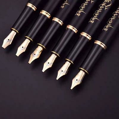 真豪9018藏文钢笔斜头练字绘图