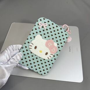 原创镜子定制中号可爱随身镜个性呆萌可爱kt猫咪外出旅行中号化妆