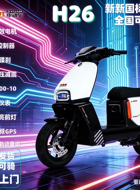 深远H26新国标极核EZ2i同款电动车超长续航锂电外卖骑手家用代步