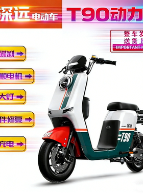 深远电车T90动力版超长续航锂电池外卖专用家用代步