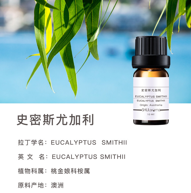 史密斯尤加利精油  净化空气 保卫呼吸道 通毛孔香薰