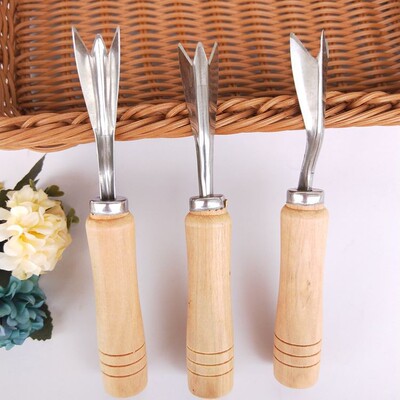 转好木把菠萝叉水果叉刀