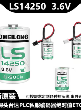 原装正品LS14250 3.6v物联网定位器温度仪ETC PLC编程器设备1/2AA