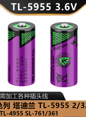 原装塔迪兰TL-5955 2/3AA TL-4955 3.6V SL-761数控机床 记忆电池