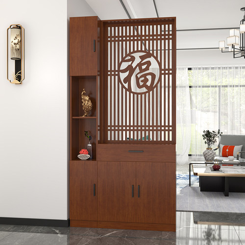 玄关柜徐艺木业厂家直销新中式