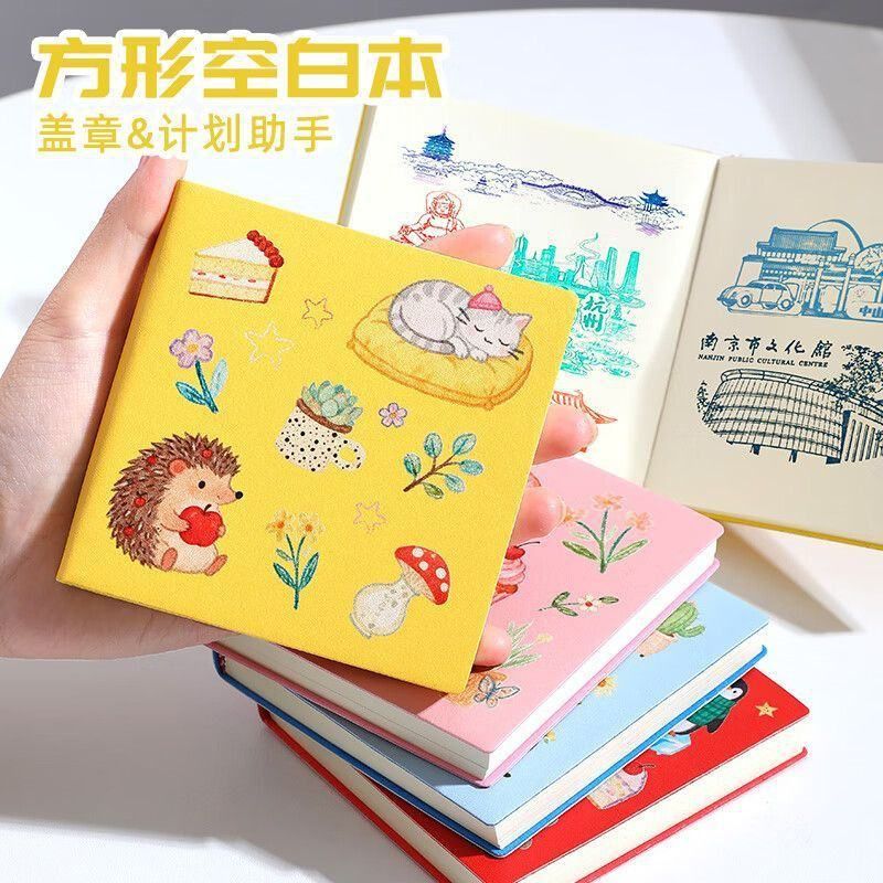 a7小方本新款空白本随身便携薄款图片