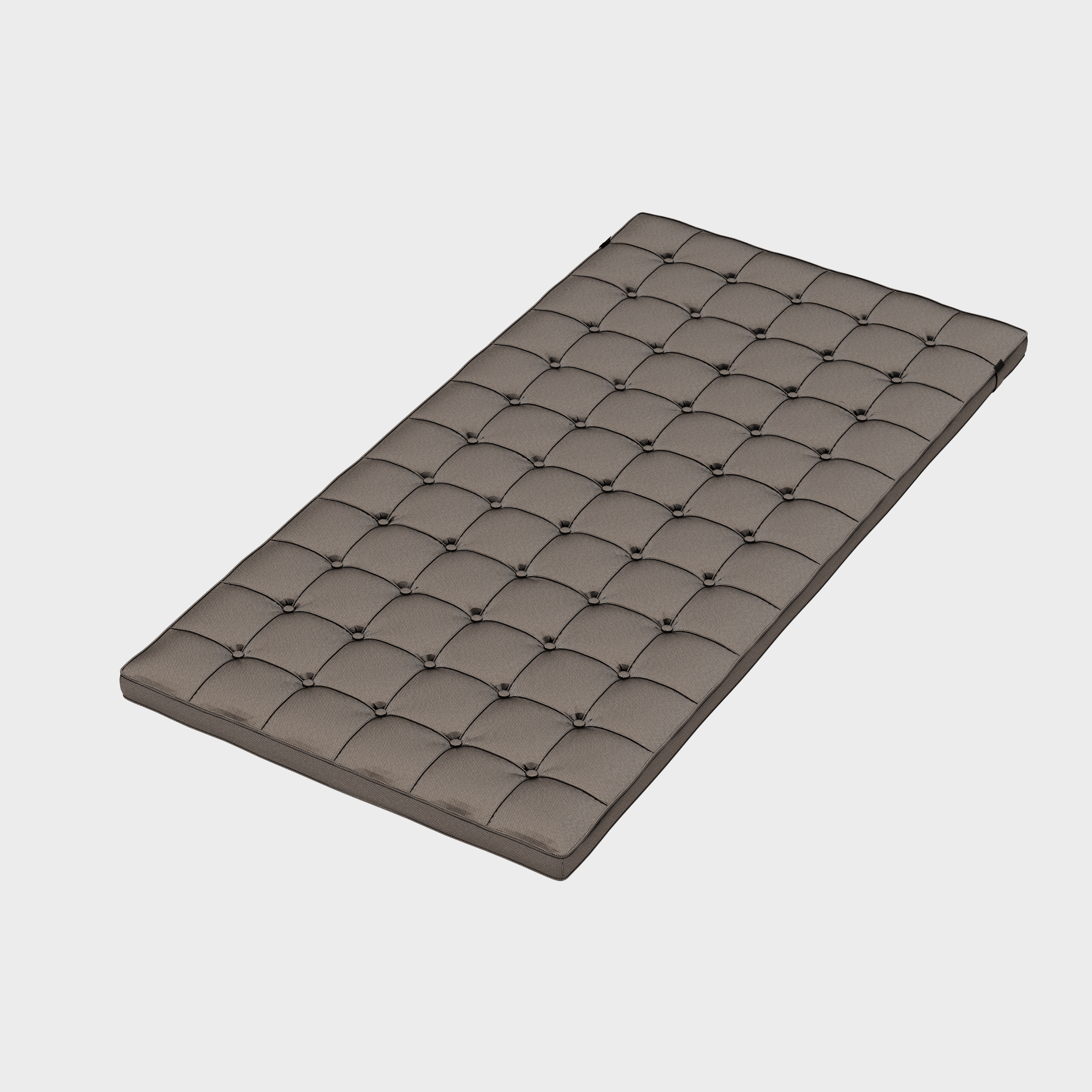 床垫3D模型设计素材 家居床上用品 工业设计产品设计 rhino obj