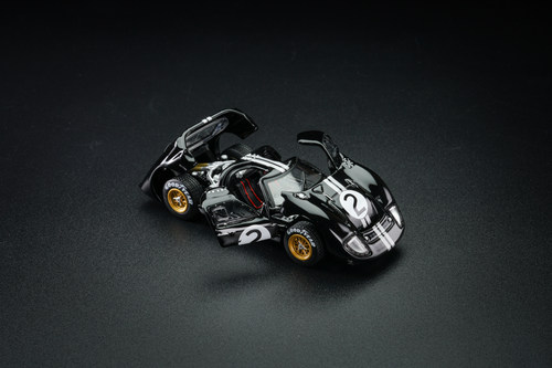 预售FG1:64福特GT40勒芒赛车模型可开门开盖合金仿真小车收藏摆件