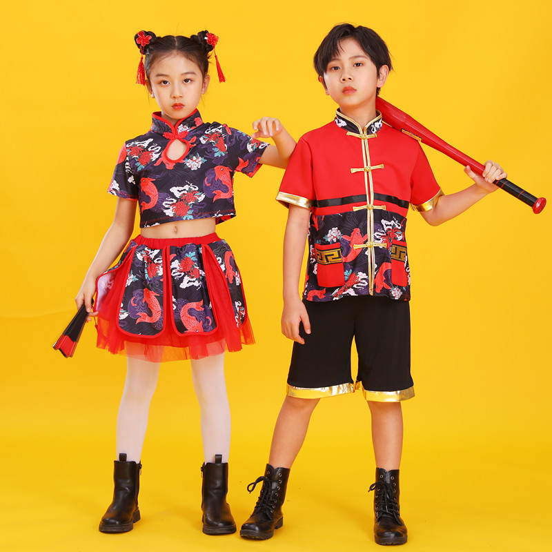 俏儿坊中国风新款热卖啦啦队服装