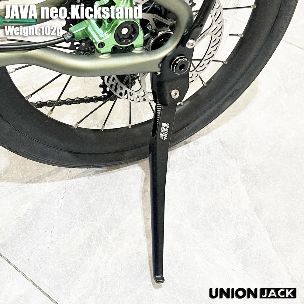 UnionJack JAVA neo改装CNC铝脚撑桶轴 停车边撑 Kickstrand图片
