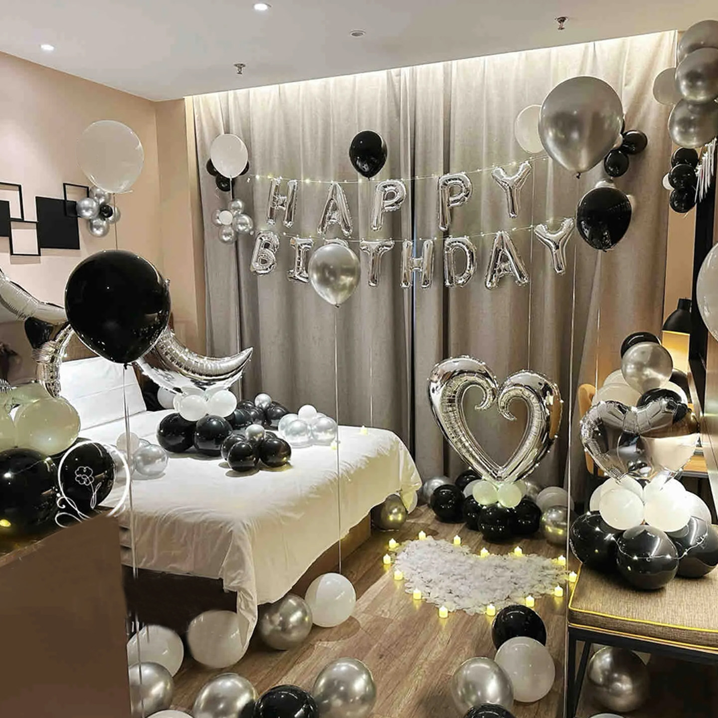 生日场景布置装饰男生女孩惊喜派对背景墙18岁成年礼气球浪漫道具,节庆用品/礼品,气球,淘宝优惠券,粉丝福利购,淘宝优惠卷