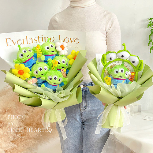 创意玩偶花束生日节日礼物成品