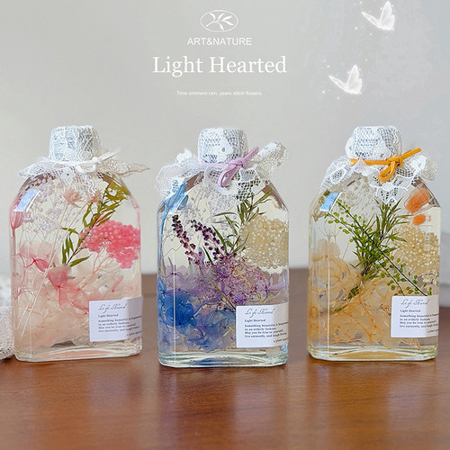 干花永生花浮游花创意生日礼物