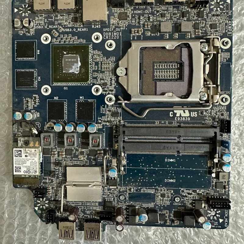 议价拆机DELL戴尔 Linux 主板03V3TG 3V维修