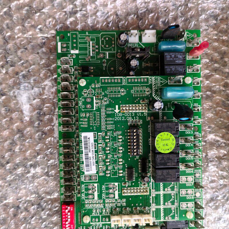 议价,开利模块机主板IOB-0013 V1.5 带显示屏 拆机件,维修