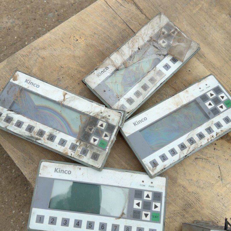 议价,拆机二手 Kinco MD214L 文本显示器,破损配件,维修