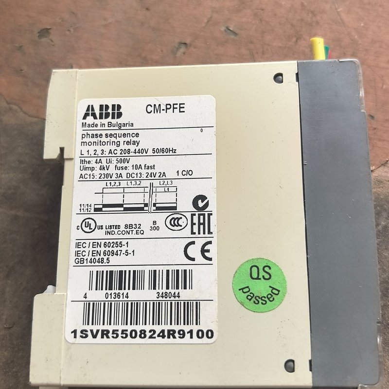 个人闲置 ABB三相相序器 CM-PFE
