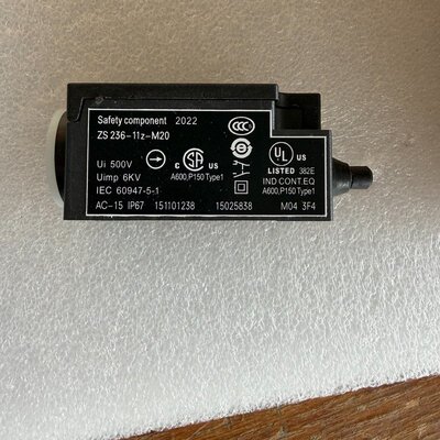 议价SCHMERSAL施迈赛限位开关维修