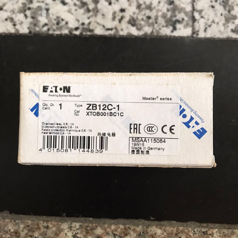 议价ZB12C-1(0.6-1)热继电器 伊顿-穆勒 金钟默勒维修