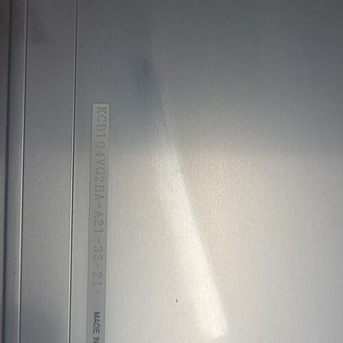 KCB104VG2BA-A21-35-21拆机西门子系统显示