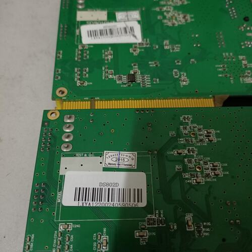灵星雨发送卡DS802D有两张DS801D和TS801D各有