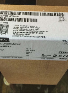原装6ES7312-1AE14西门子SM312模块6ES7312-1AE14-0AB0现货议价