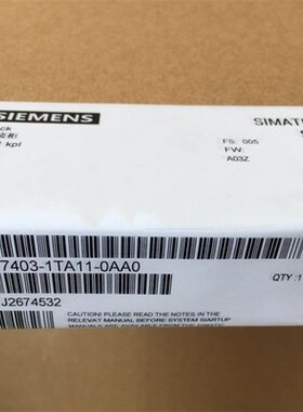 6ES7403-1TA11-0AA0西门子S7400机架6ES7 403-1TA11-0AA0现货原装