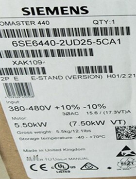 6SE64402UD255CA1西门子MM440变频器无滤波器6SE6440-2UD25-5CA1