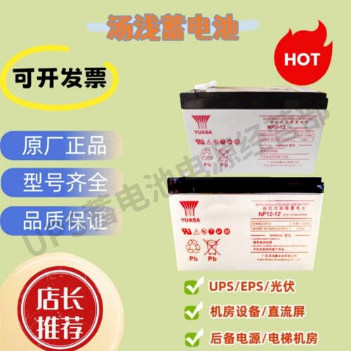 YUASA汤浅铅酸蓄电池NP全