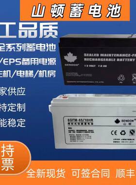SENDON山顿蓄电池12V7AH17AH24AH38AH65AH100AH150AH铅酸UPS/EPS