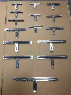 304不锈钢带板插销可挂锁不锈钢大门门栓横插201不锈钢实心插销